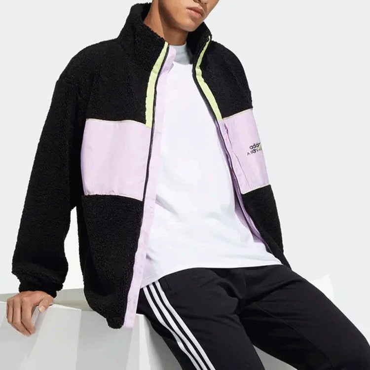 Куртка Men's adidas originals Casual Logo Colorblock Sports Jacket Black GP1869 — фото 3