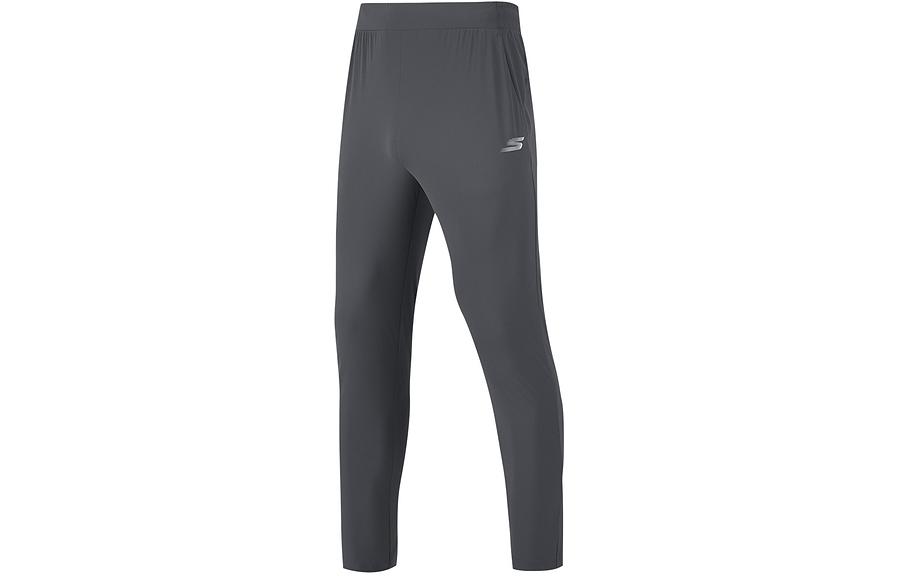 

Повседневные брюки мужские charcoal gray Skechers, серый