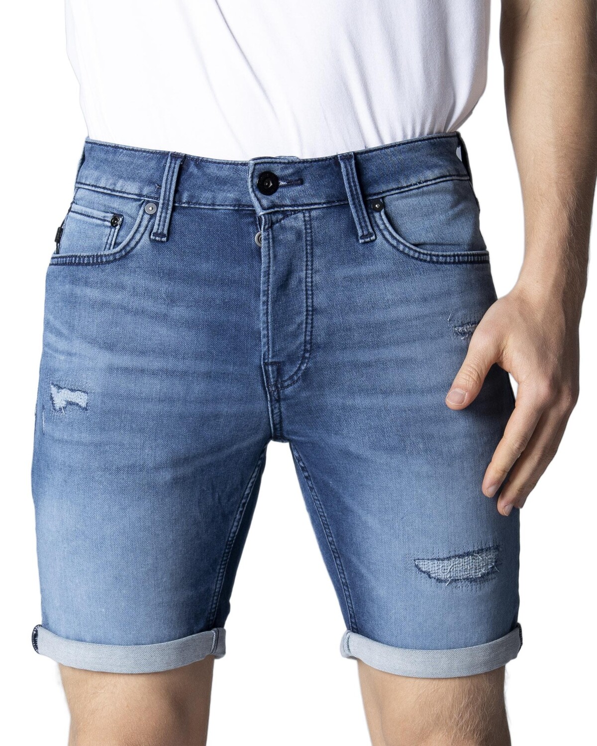 

Шорты Jack & Jones с прорезями, синий