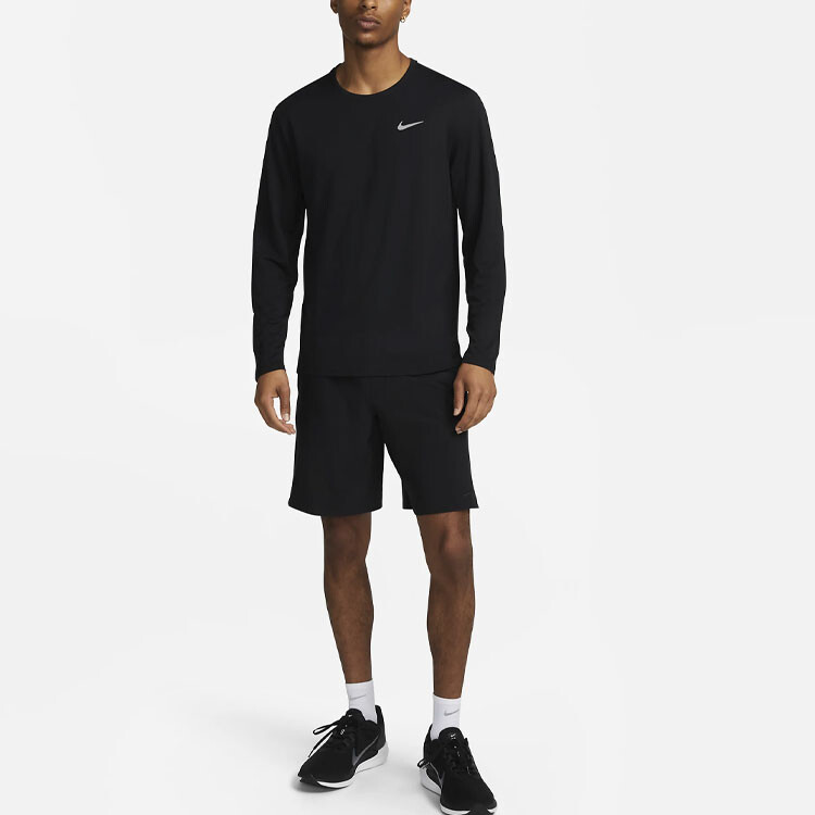 Футболка MILER мужская черная Nike, черный — фото 3