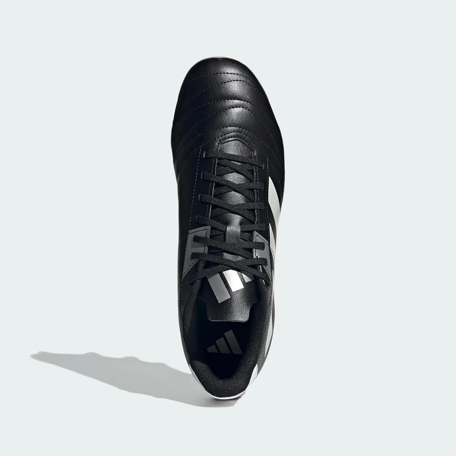 Кроссовки для регби Adidas Kakari SG унисекс, Core Black Zero Metalic Silver Metallic — фото 3