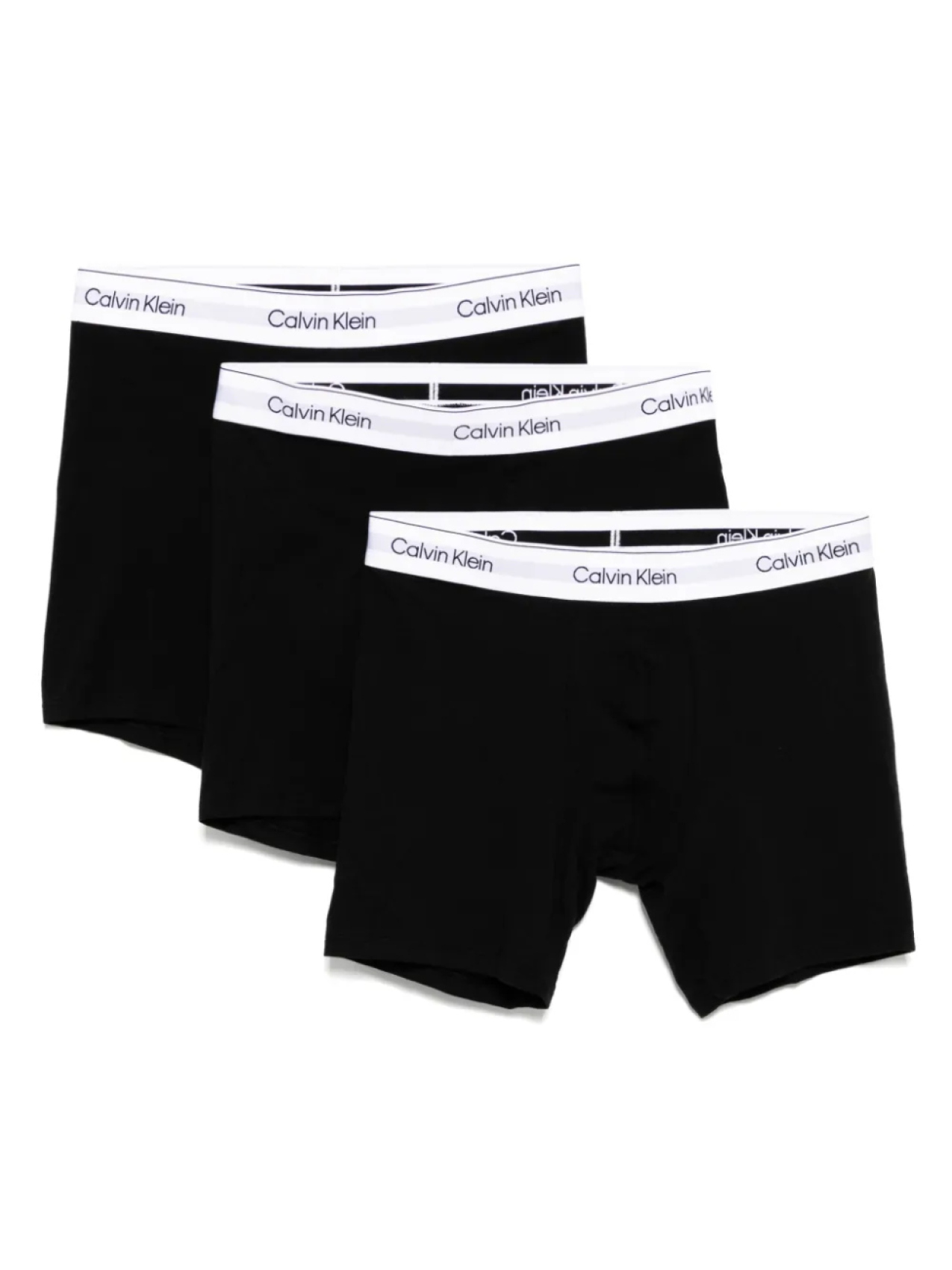 

Современные боксеры Calvin Klein (набор из 3 шт.), черный