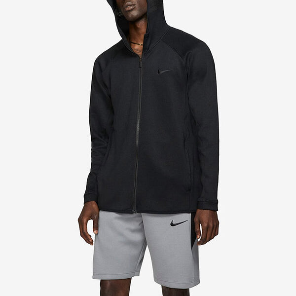 Куртка Nike Zipper Basketball Sports Hooded Jacket Black, черный — фото 2