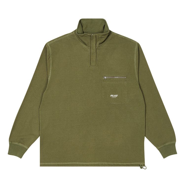 

Толстовка Palace 1/4 Zip 380 Funnel Neck, Olive