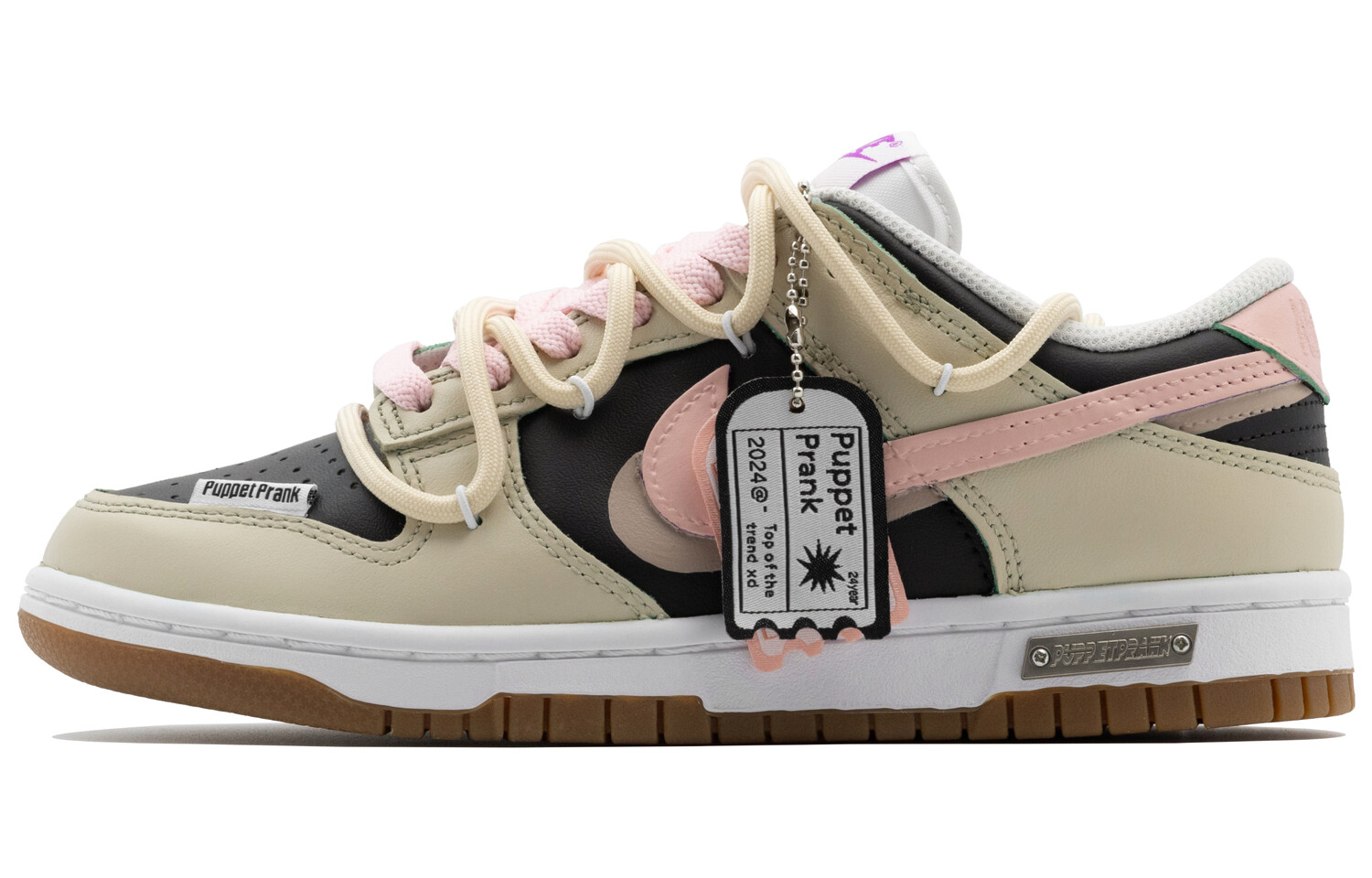 

Кроссовки Nike Dunk Skateboarding Shoes Women's Low-top White/Beige, цвет Off White