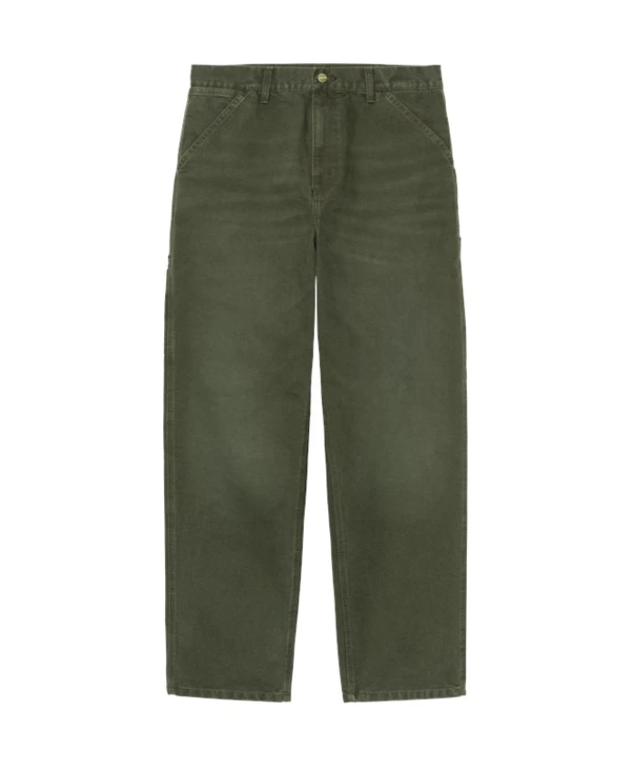 

Классические хлопковые рабочие брюки Carhartt Wip, зеленый