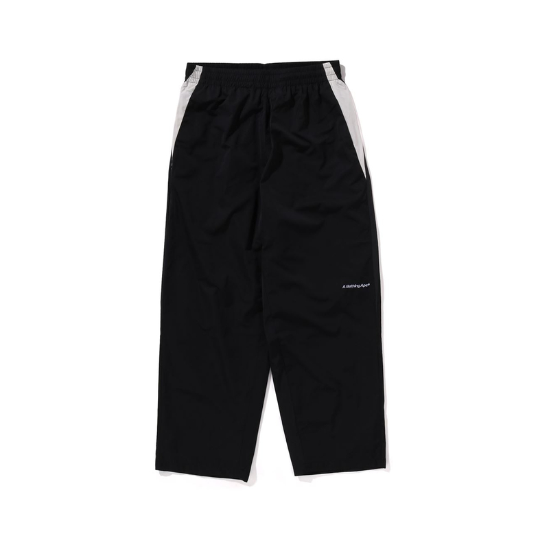 Брюки Bape Nylon Loose Fit A BATHING APE, черный