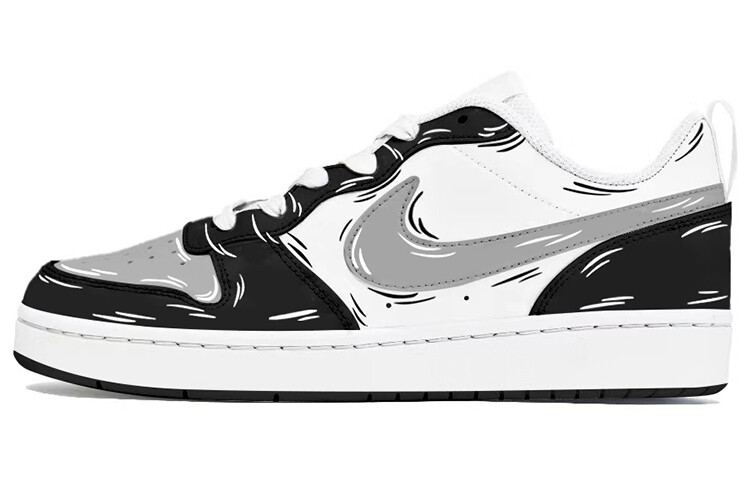 

Кроссовки Nike Skateboarding Shoes Women's Low-top Gray, черный