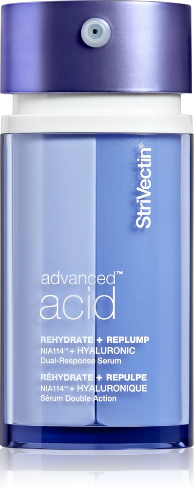 

Усовершенствованная кислотная регидратирующая + восстанавливающая гиалуроновая сыворотка двойного действия сыворотка двойного действия для увлажнения и укрепления кожи Strivectin, 30 мл