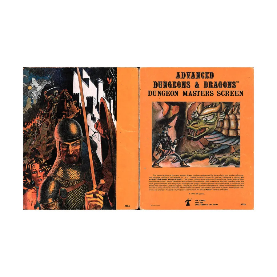 

Экран Мастера Подземелий (4-е издание), Advanced Dungeons & Dragons (1st Edition) - Core Books, Box Sets & Miscellaneous