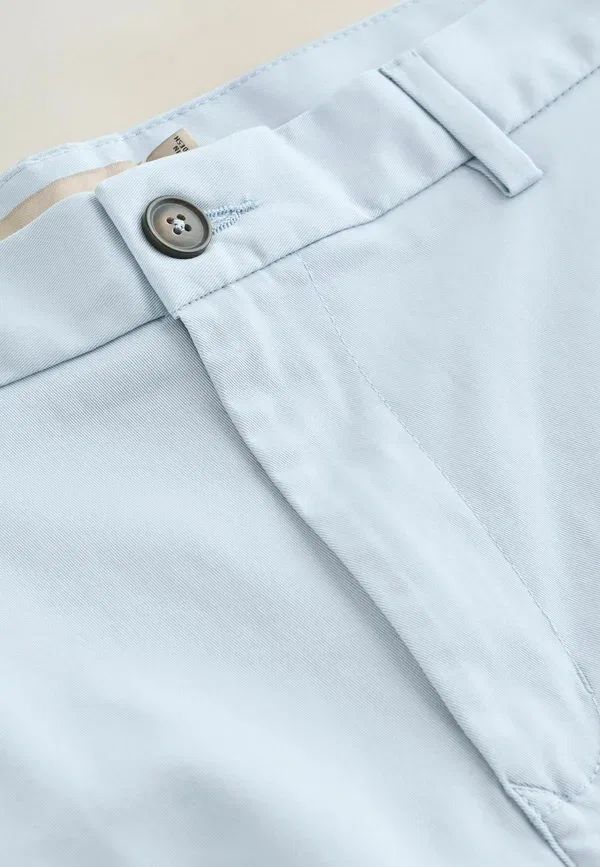 Шорты Next Regular fit stretch chino, светло-голубой — фото 4