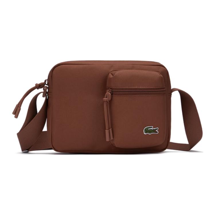 

LACOSTE Тканевая наплечная сумка через плечо унисекс вермильон, Vermilion