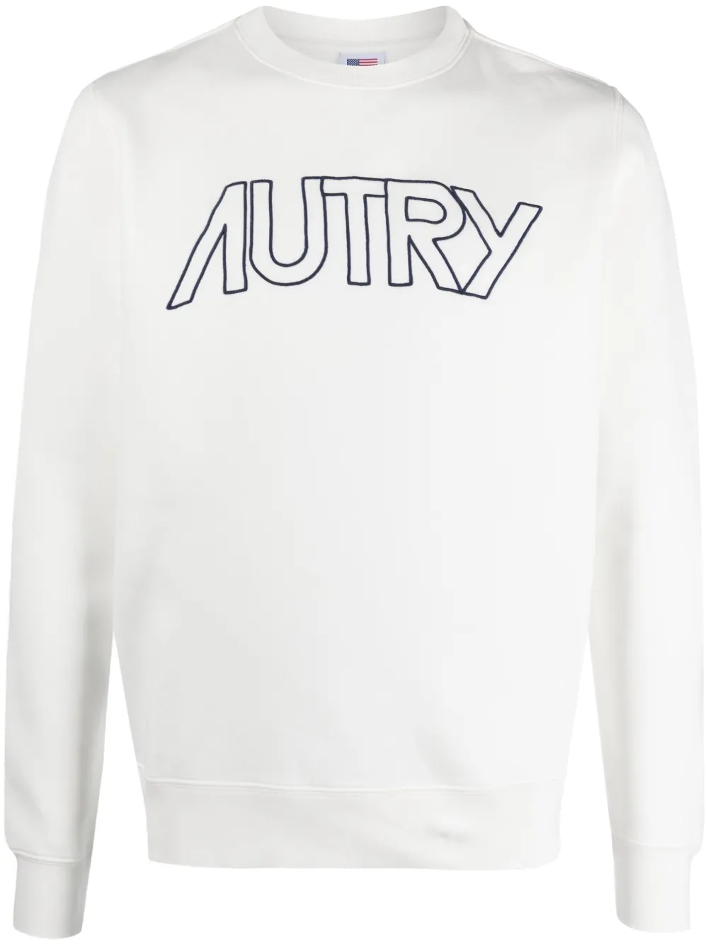 

Толстовка с вышитым логотипом AUTRY, белый