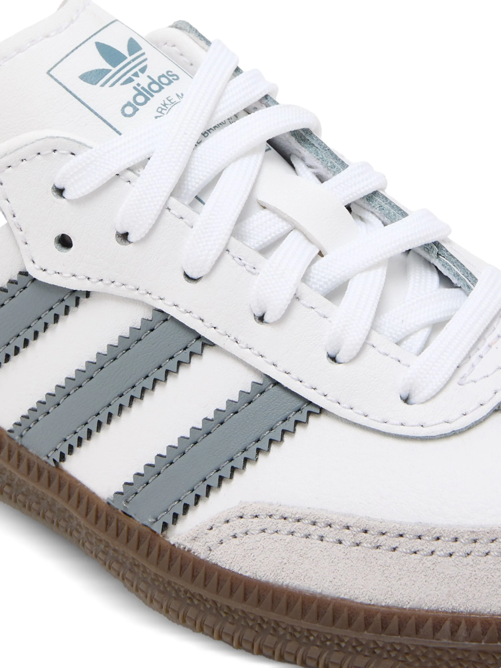 Кроссовки Samba Adidas Kids, белый — фото 4