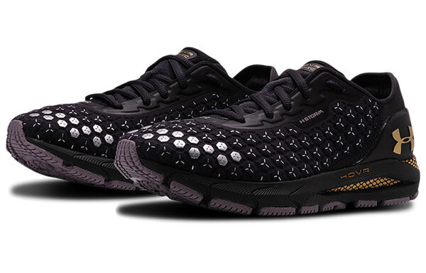 Кроссовки hovr sonic 3 storm 'blackout purple grey' Under Armour, черный — фото 3
