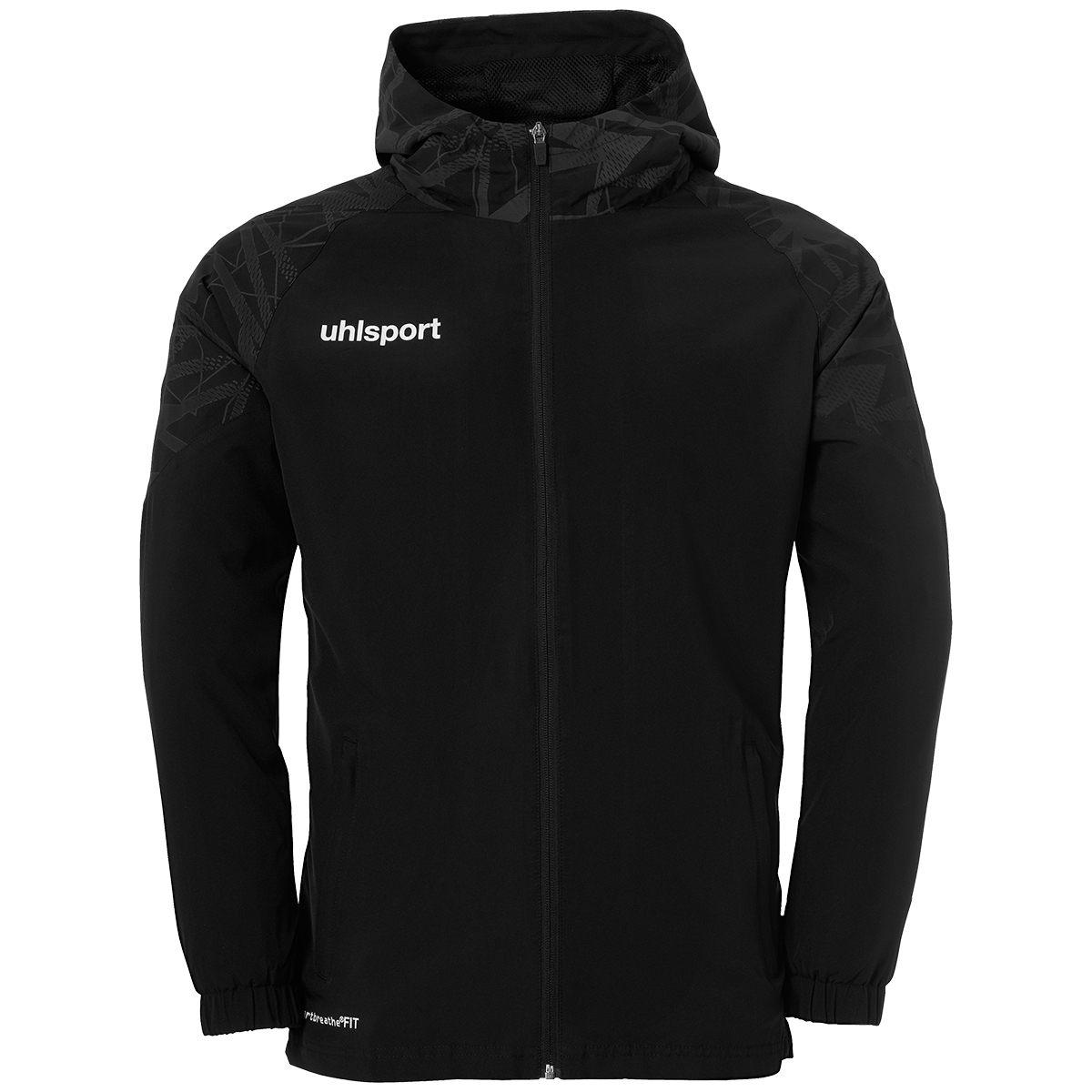 

Куртка uhlsport Kapuzenjacke GOAL 25 EVO WOVEN HOOD JACKET, черный