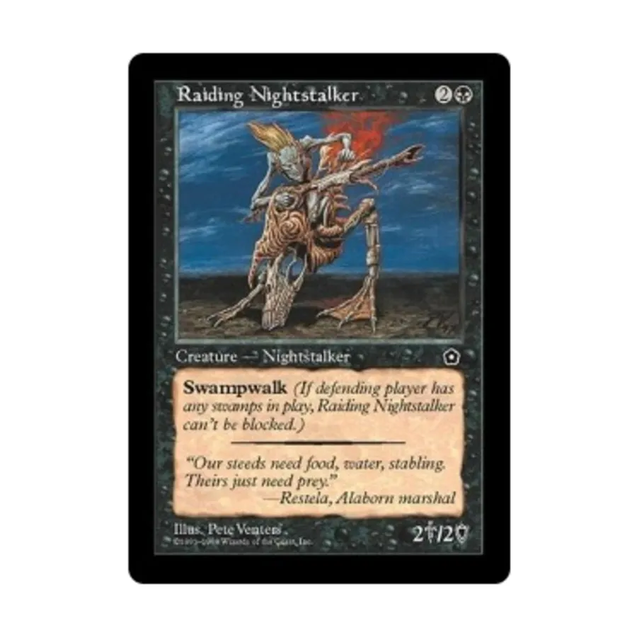 

CCG Рейдерский ночной охотник (C), MTG - Portal 2nd Age