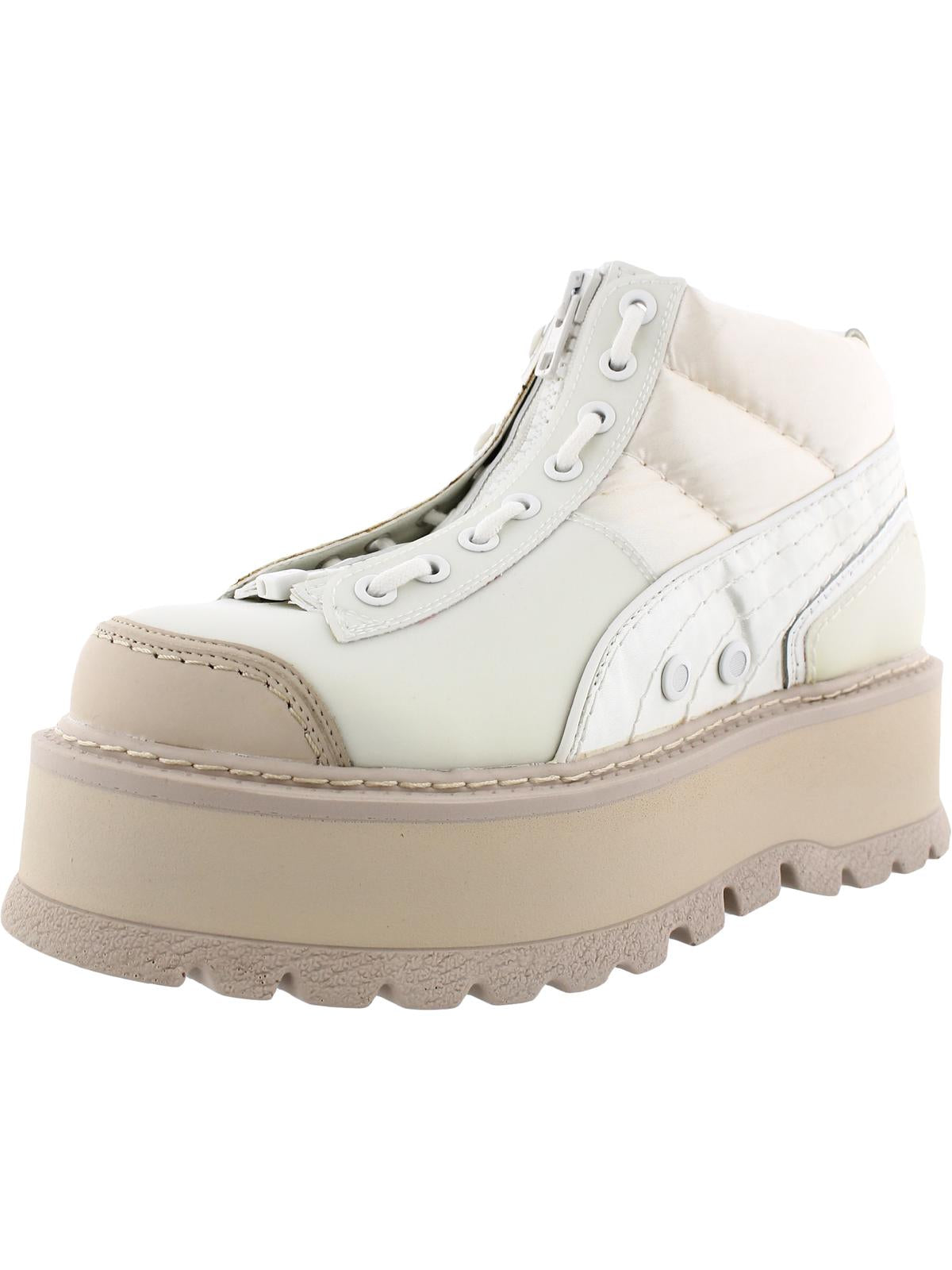 

Женские кроссовки на плоской подошве с застежкой-молнией Snow Shooties Fenty Puma by Rihanna, цвет Marshmallow