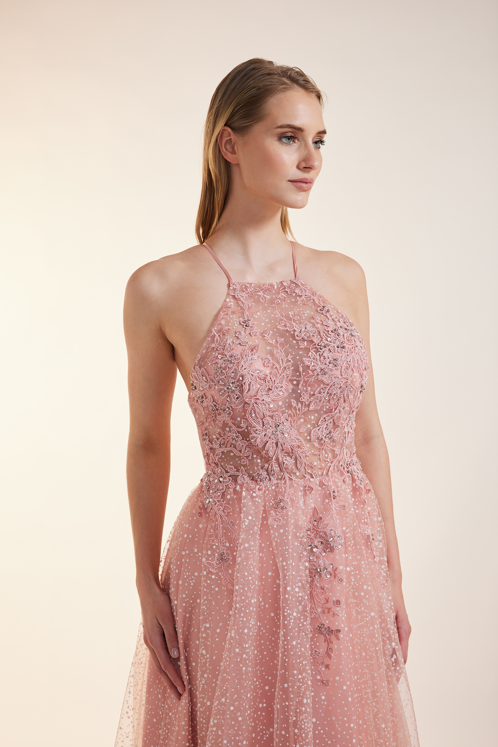 

Платье Unique Abend Sun Awakening Dress, цвет Blush