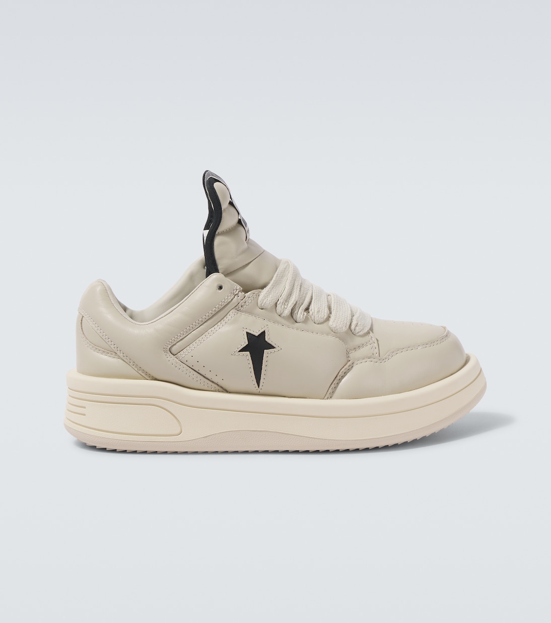 

Converse Turbowpn кожаные кроссовки Rick Owens, Oyster/Black
