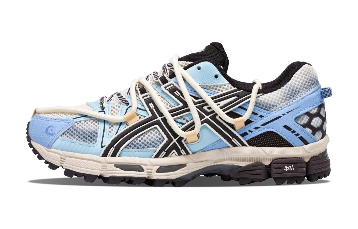 

Кроссовки женские Gel-Kahana 8 с низким верхом серо-синие Asics