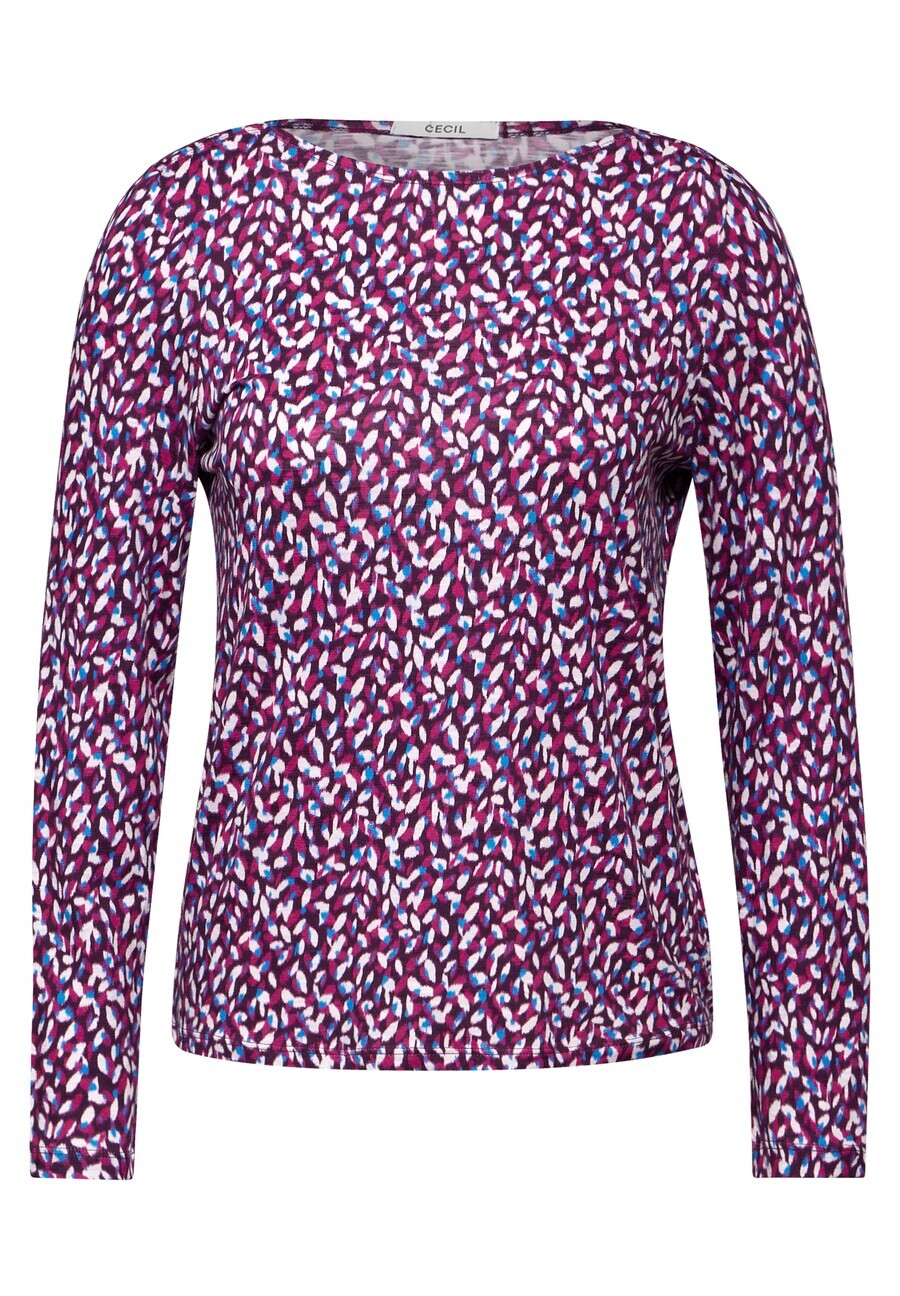 

Лонгслив CECIL Shirt, розовый