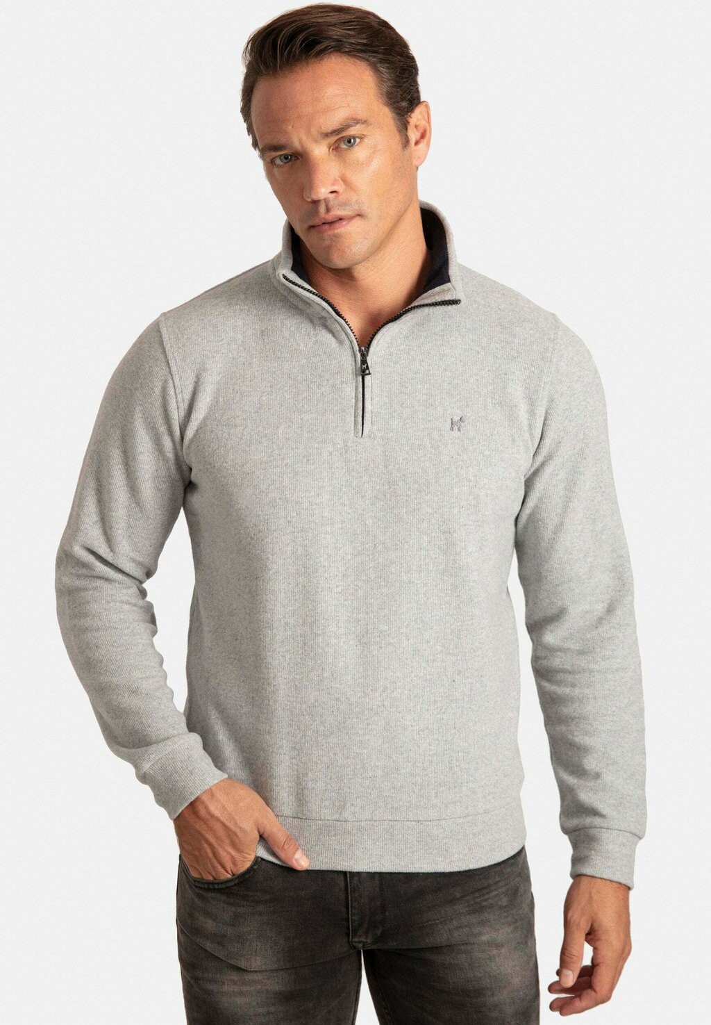 

Джемпер HALF ZIP Williot, серый