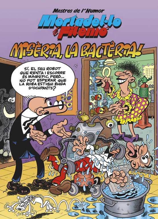 

Mortadel·lo i Filemó. Misèria, la bactèria (Mestres de l'Humor 41) (Bruguera)