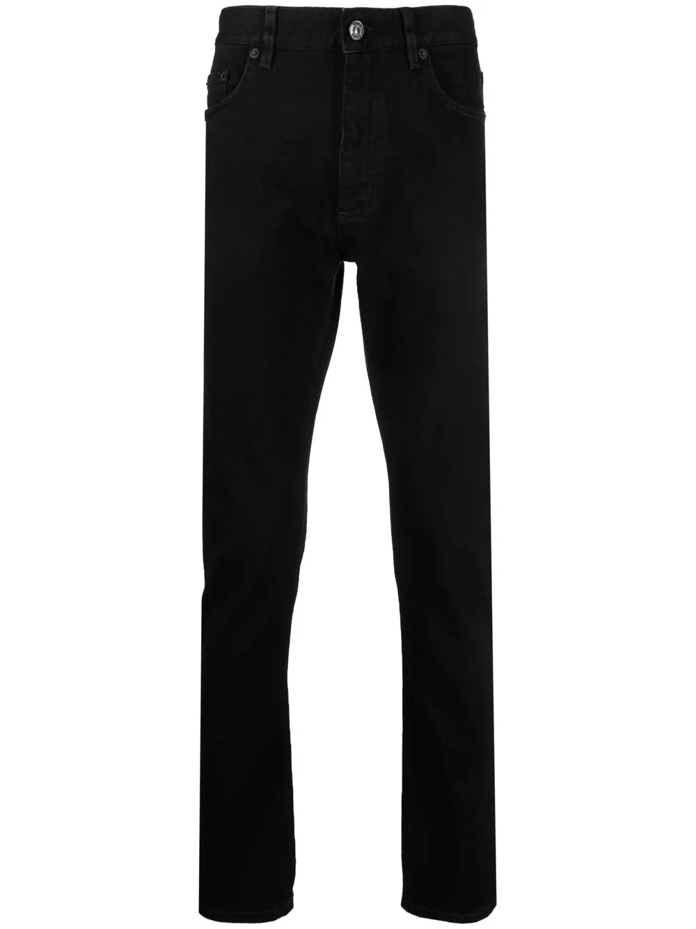 

Узкие джинсы Roccia Zegna, черный