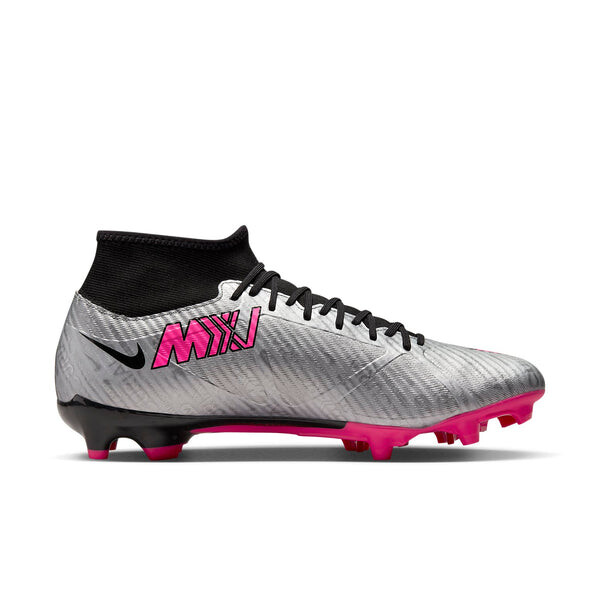 Кроссовки mercurial superfly 9 acad 25 fg mg Nike, серебряный — фото 3