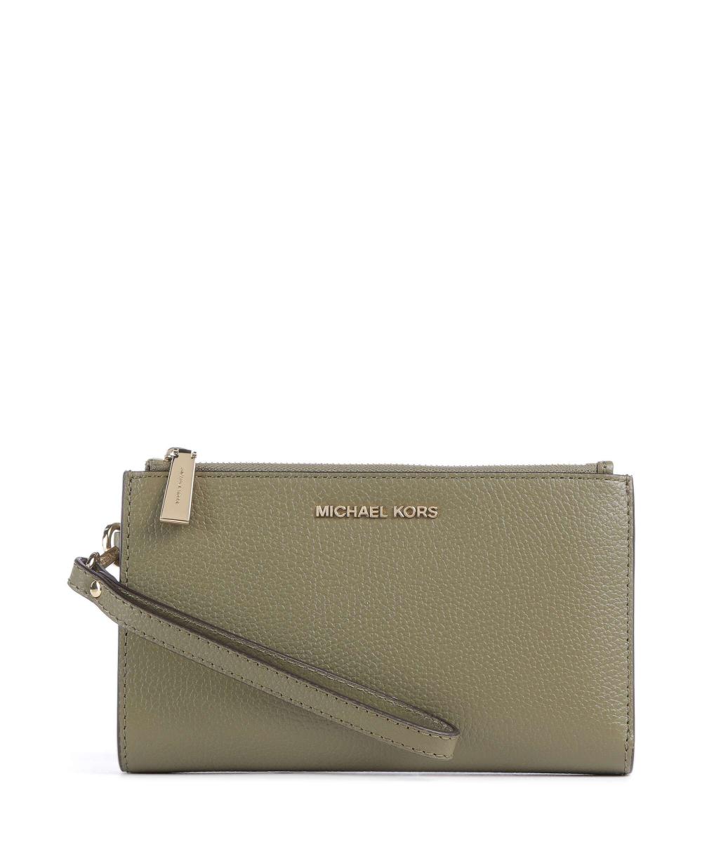 

Кошелек Jet Set из зернистой коровьей кожи Michael Kors, зеленый
