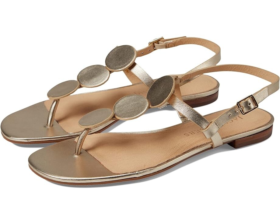 

Сандалии Jack Rogers Worth Flat Sandal, цвет Platinum