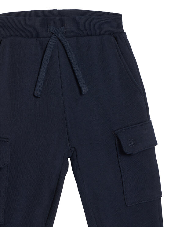Спортивные брюки regular fit 3J68GF045 United Colors Of Benetton, синий — фото 3