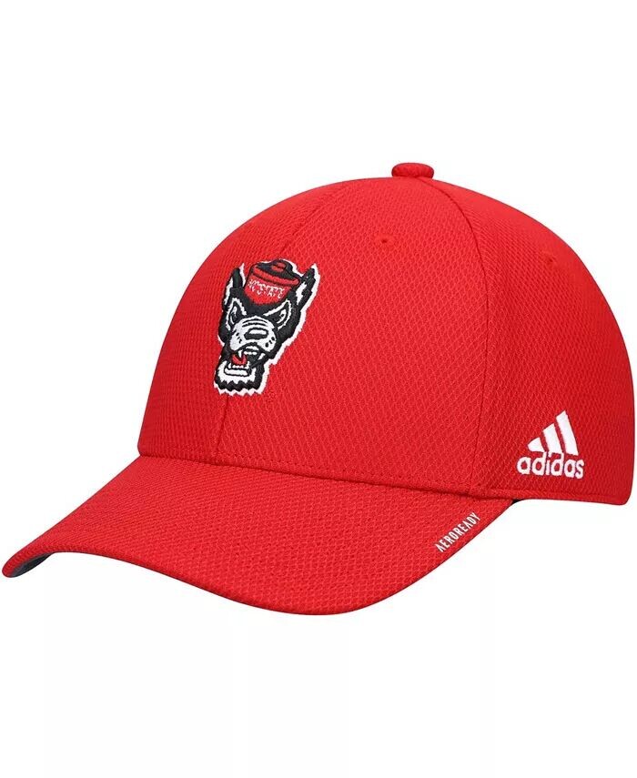 

Мужская красная кепка Aeroready Flex Hat Nc State Wolfpack 2021 Sideline Coaches Adidas