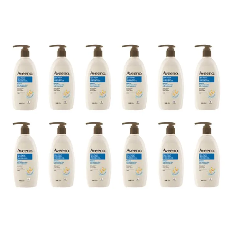 Aveeno Успокаивающее и мягкое молочко для ванны без отдушки, 532 мл, 532ml*12 — фото 3