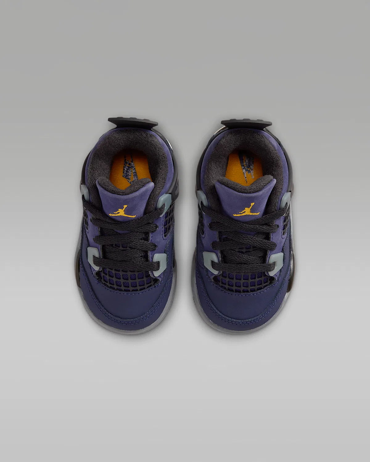 Детские кроссовки Jordan 4 Retro "Imperial Purple", Imperial Purple/Multi-Color/Multi-Color — фото 4