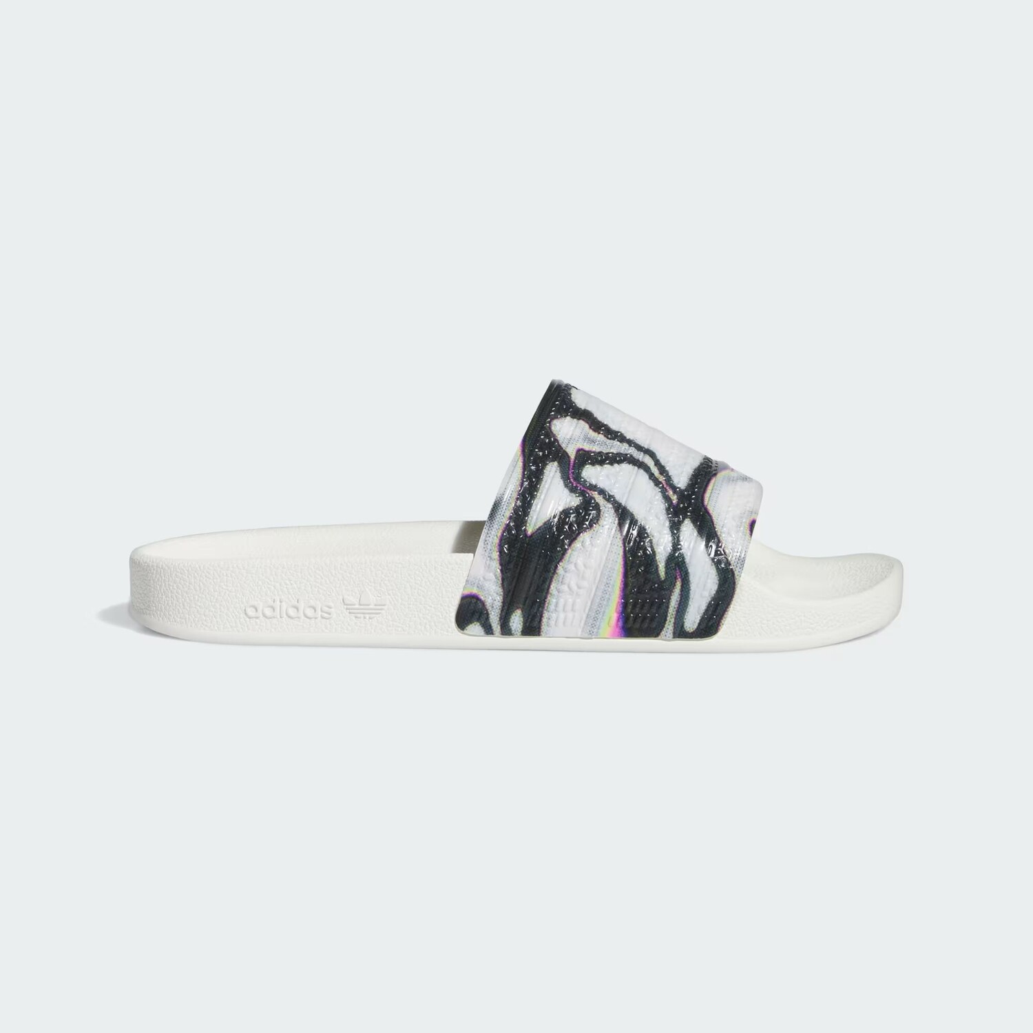 

Шлепанцы Pride Adilette Adidas, цвет Cloud White/Black-Black Box/Cloud White
