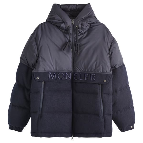 

Шерстяная куртка Andres Moncler, синий