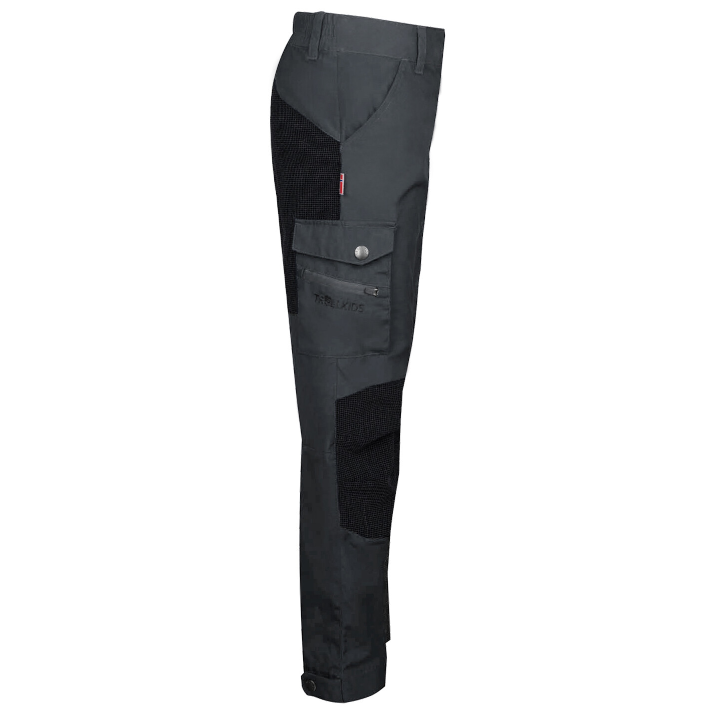 Трекинговые брюки Trollkids Kid's Hammerdalen Pant, цвет Anthracite — фото 4