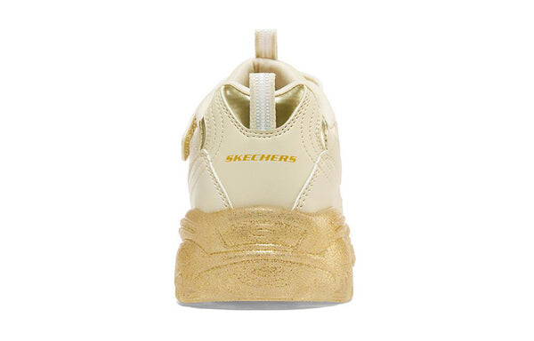 Кроссовки (GS) Skechers James Goldcrown x D'Lites Crystal Marathon Running Shoes 'Beige Gold', бежевый — фото 4