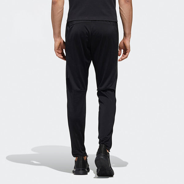 Спортивные штаны adidas 3S KNIT PNT Athleisure Casual Sports Long Pants Black, черный — фото 4