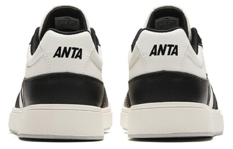 Кроссовки ANTA Skateboarding Shoes Men Low-top Black/white, черный/белый — фото 4