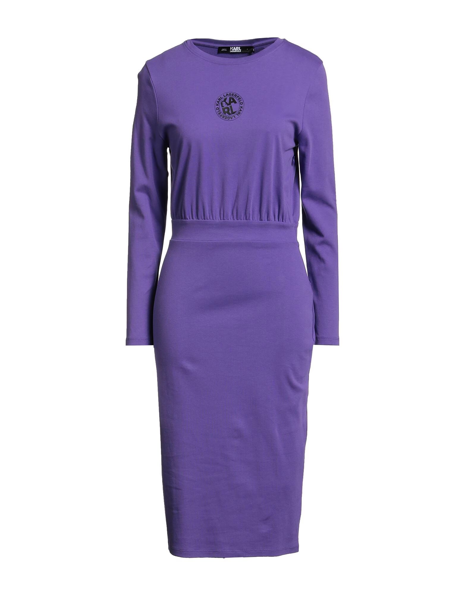 

Платье миди Karl Lagerfeld, фиолетовый