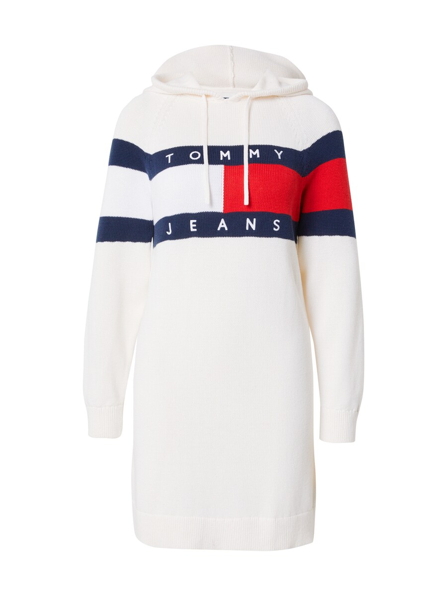 

Вязаное платье Tommy Jeans, белый