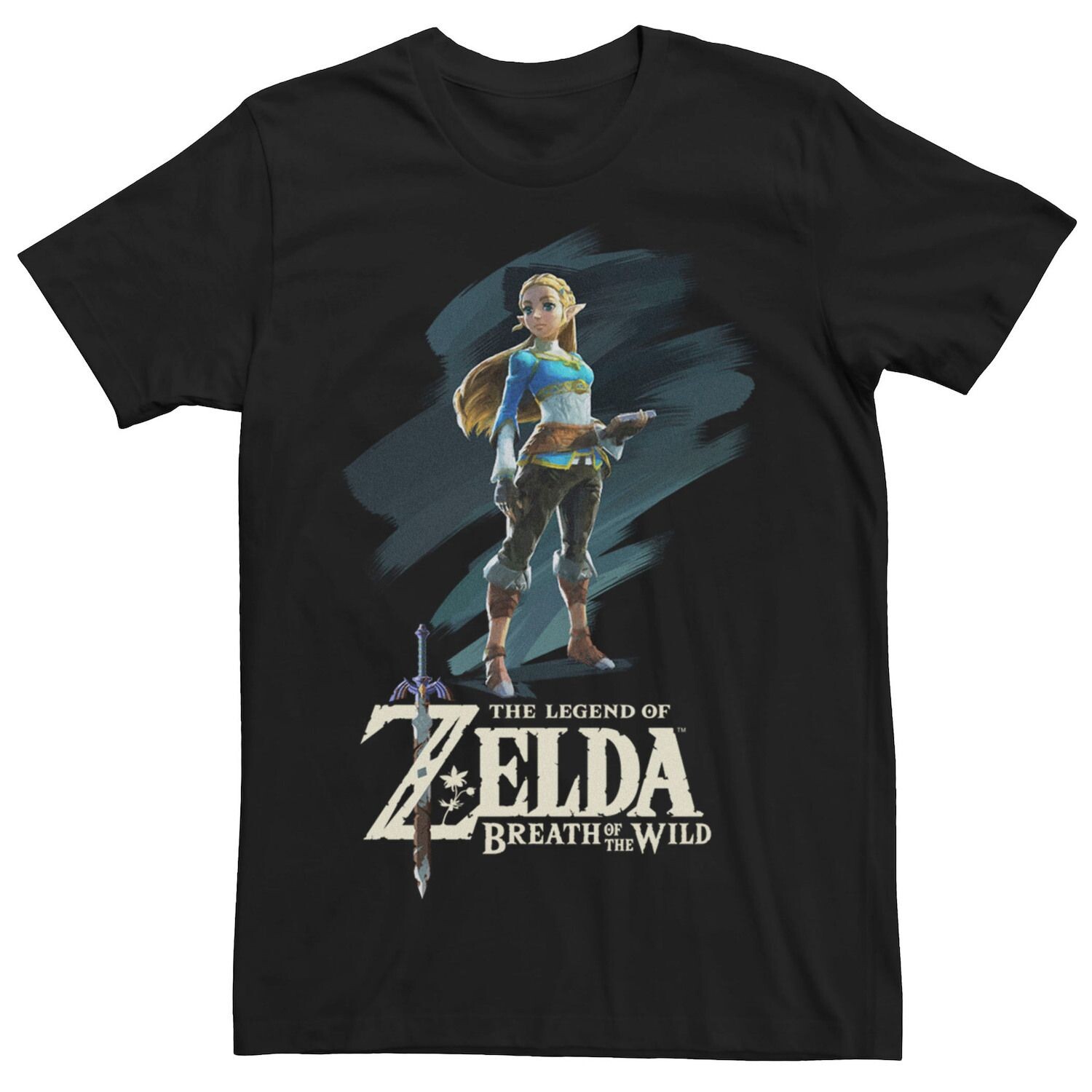 

Мужская футболка Nintendo Zelda Breaht of the Wild Princess Licensed Character