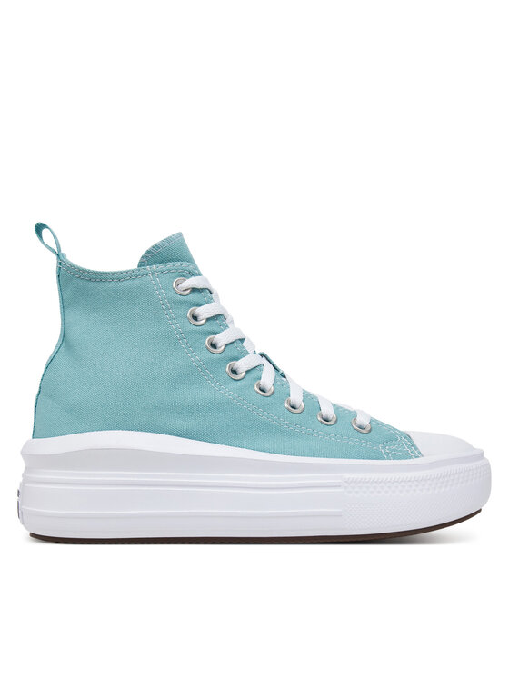 Тканевые кроссовки Chuck Taylor All Star Move Platform A10703C Converse, зеленый