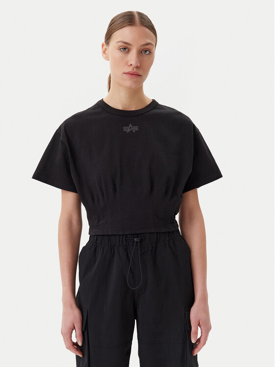 

Футболка обычного кроя Waisted 148070 Alpha Industries, черный