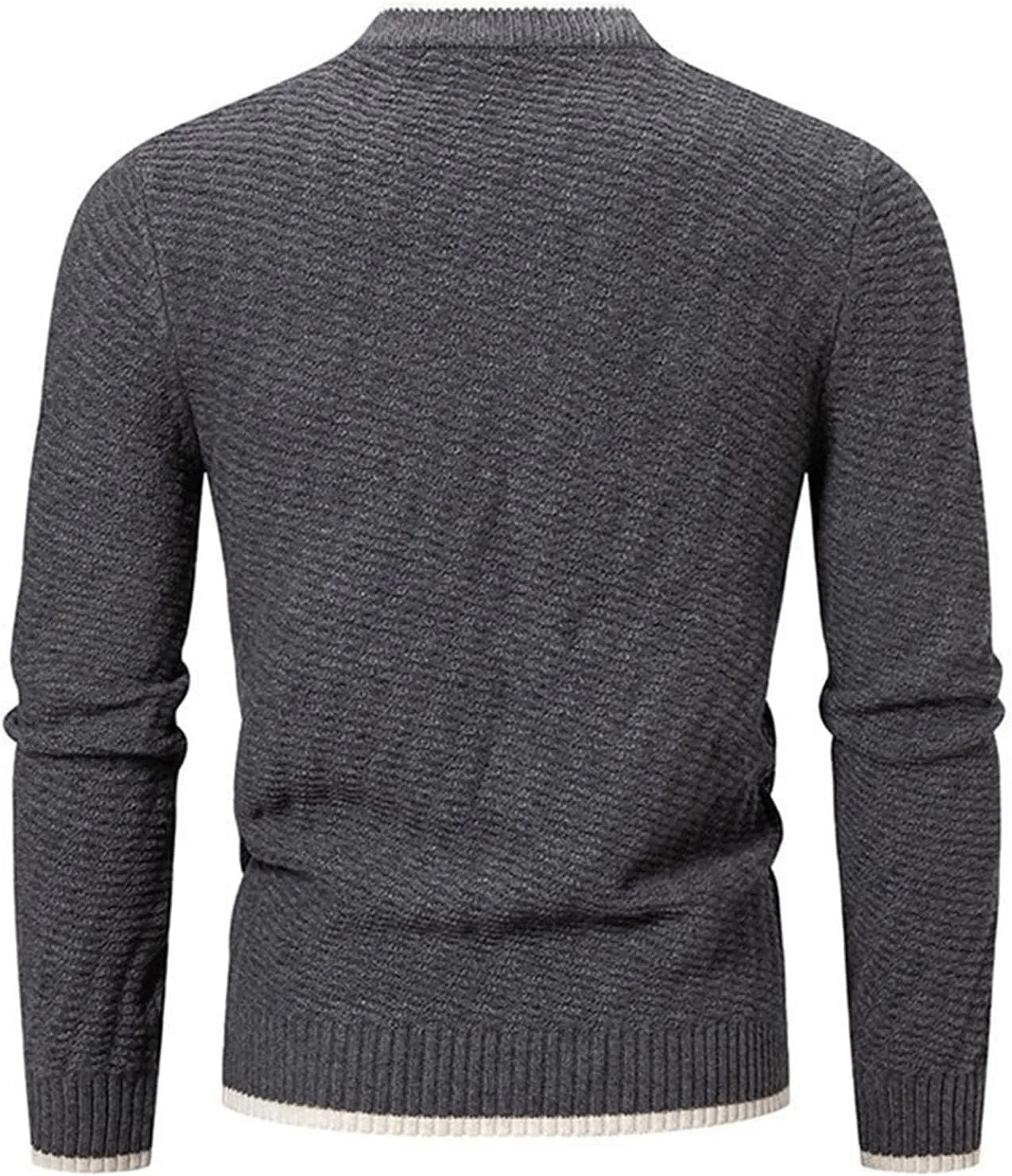 Мужской свитер O-Neck Slim Fit — фото 4