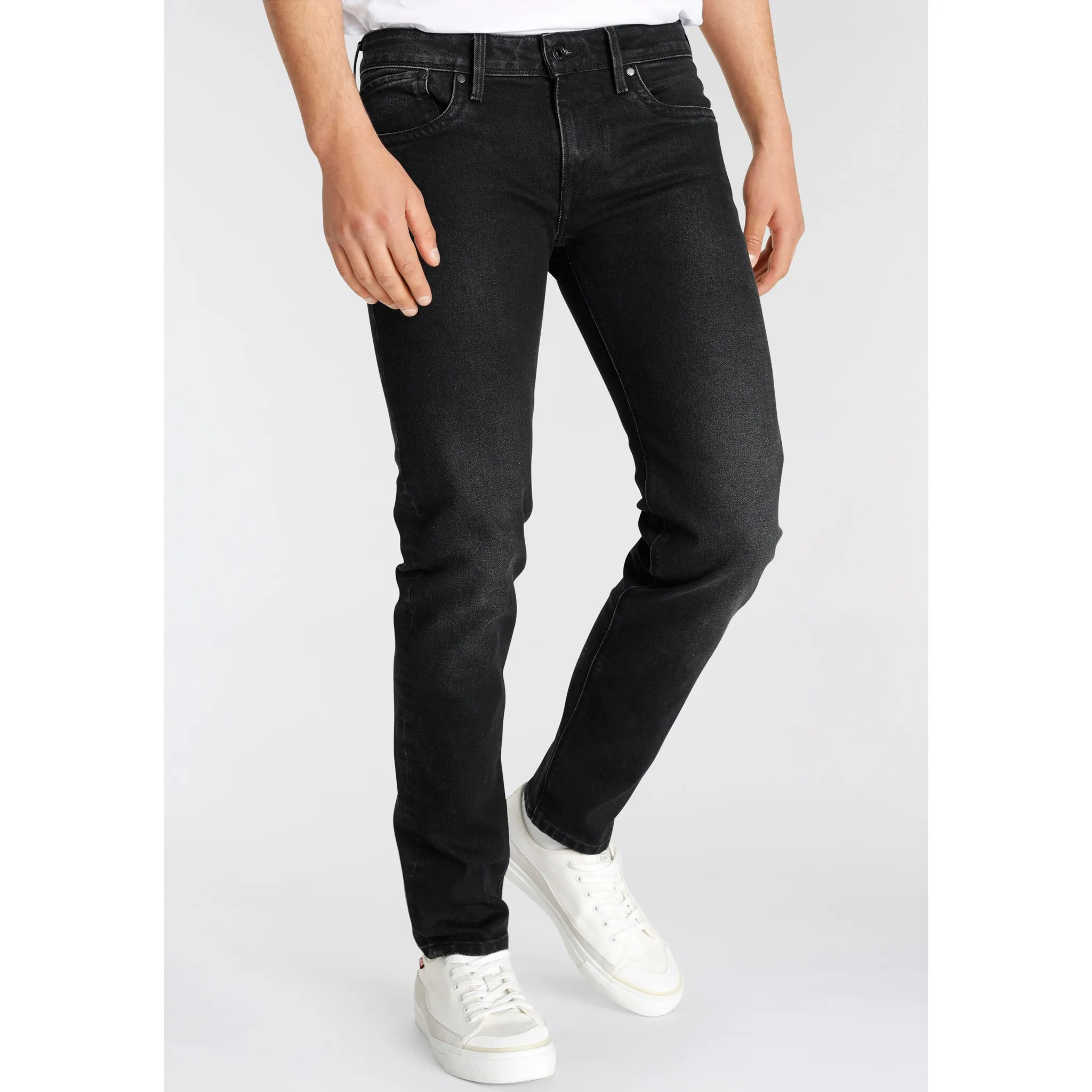 

Джинсы узкого кроя Pepe Jeans "Hatch", черный