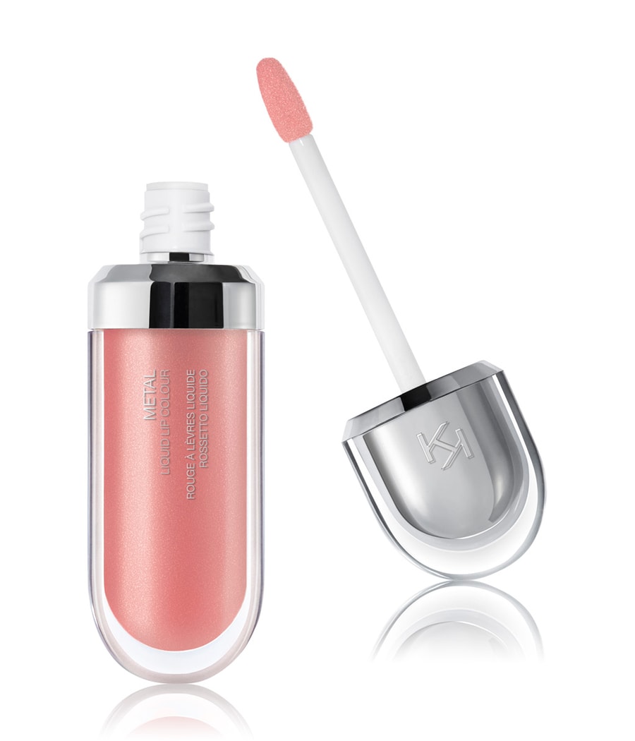 

Жидкая помада KIKO Milano Metal Liquid Lip Colour, 01 Rosy Nude, 6.5 ml